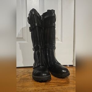 Black Faux Leather - Star Wars Jedi Boots